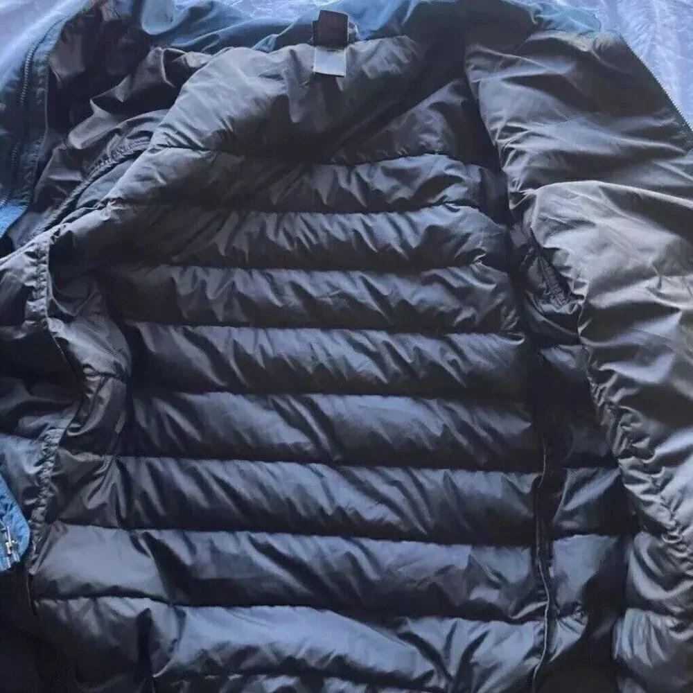 The North Face 550 Men’s Sz XL Bellevue Stretch Down Blue Puffer Jacket - CXN9